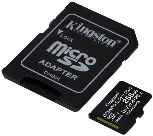 Kingston, microSD, Class 10, 128 Гб c адаптером Kingston, microSD, Class 10, 128 Гб c адаптером
