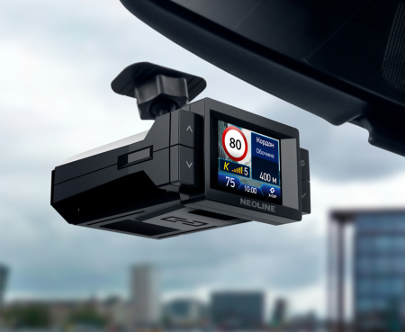 Видеорегистратор с радар-детектором Neoline X-COP 9100z(Сеть МВидео)